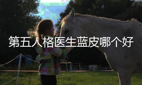 性价人格比第五好，医生蓝皮哪个适用